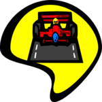 Race Car 04 Clip Art