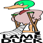 Lame Duck Clip Art