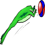 Frog with Ball