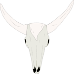 Steer Skull 09 Clip Art