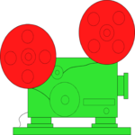 Film Projector 4 Clip Art