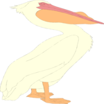 Pelican 03 Clip Art