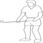 Field Hockey - Player 07