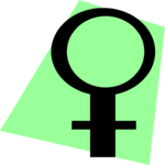 Female Symbol 02 Clip Art