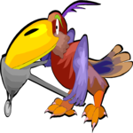 Bird Wheeling Beak Clip Art