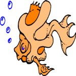 Goldfish 18 Clip Art