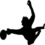 Soccer - Player 09 Clip Art