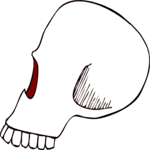 Skull 11 Clip Art