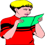 Boy Reading 06