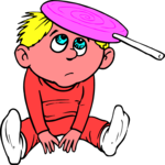 Boy Stuck to Lollipop