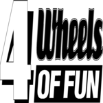 Four Wheels of Fun Clip Art