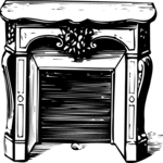 Antique Style Fireplace