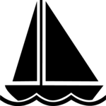 Sailboat 1 Clip Art