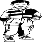 Boy with Hand in Pocket