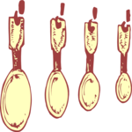 Measuring Spoons 1 Clip Art