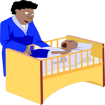 Mother & Baby 7 Clip Art