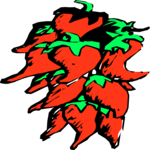 Chili Peppers 02 Clip Art