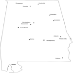 Alabama 12 Clip Art