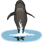 Whale - Pilot 3 Clip Art