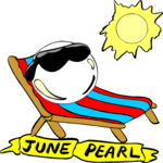 06 June - Pearl Clip Art