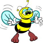 Bee 07 Clip Art