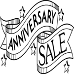 Anniversary Sale 3 Clip Art