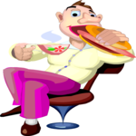 Eating Lunch Clip Art