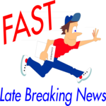 Late Breaking News Clip Art