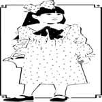 Girl in Dress 01