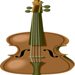 Violin 02 Clip Art