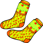 Socks 07 Clip Art