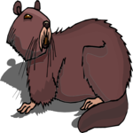 Beaver 10 Clip Art