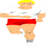 Runner 07 Clip Art