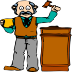 Judge 3 Clip Art