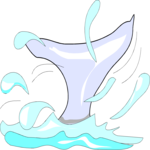 Dolphin's Tail Clip Art