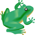 Tree Frog 1 Clip Art