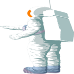 Astronaut 17 Clip Art