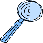 Magnifying Glass 8 Clip Art