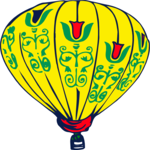 Hot Air Balloon 16 Clip Art