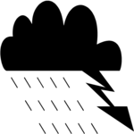 Thunderstorm 1 Clip Art