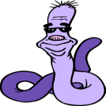 Worm - Happy Clip Art