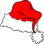 Santa's Hat 2 Clip Art