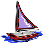 Sailboat 58 Clip Art