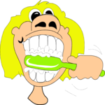 Brushing Teeth 4 Clip Art