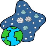 Earth & Sky Clip Art