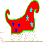 Sleigh 2 Clip Art