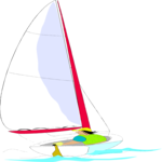 Sailing 06 Clip Art