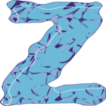 Crinkle Condensed Z 2 Clip Art