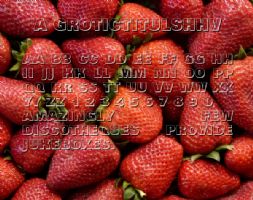 a GroticTitulShHv font