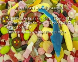 AtmaSerif BookRomanSC font